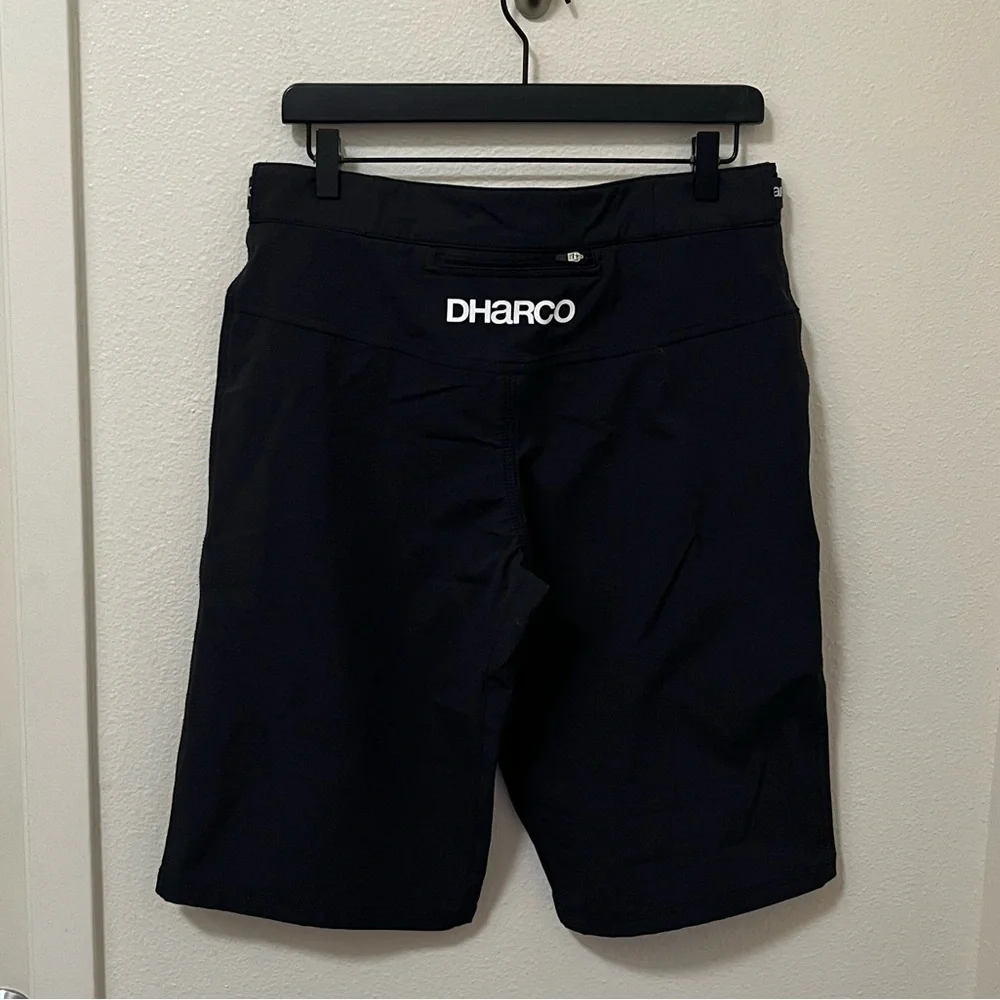 •DHARCO• Gravity Shorts Black Baggy Four Way Stretch Zipper Pockets - Picture 4 of 10